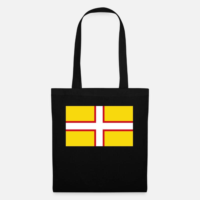 Drapeau Dorset - Sac en tissu - noir