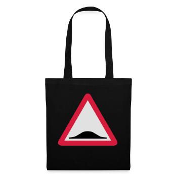 Triangle panel back donkey 209 - Tote Bag - black - Front
