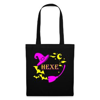 Hexe Halloween Walpurgisnacht - Stoffbeutel - Schwarz - Vorne