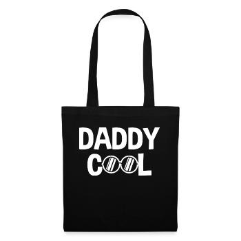 Cadeau humour homme daddy cool - Sac en tissu - noir - Devant