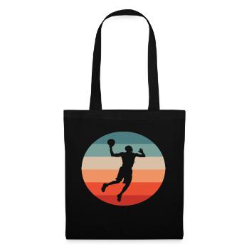 Basketball Basketballer Retro Vintage - Tote Bag - black - Front