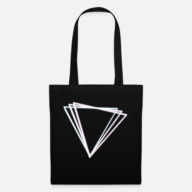 Synthwave Glow - Tote Bag - black