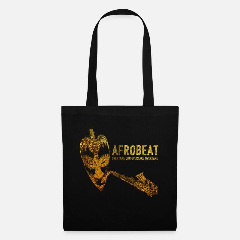 Afrobeat - Tote Bag - black
