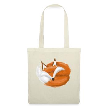 Sleeping Fox - Sac en tissu - nature - Devant