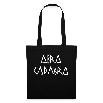 Abra Cadabra Ancient Magic Formula Zauber - Stoffbeutel - Schwarz - Vorne