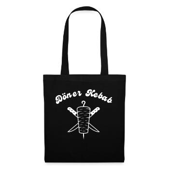 Doner kebab - Sac en tissu - noir - Devant