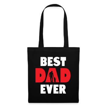 Best Dad Ever - Tote Bag - black - Front