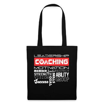 Leadership Coach Motivation Influencer Blogging - Tote Bag - black - Front