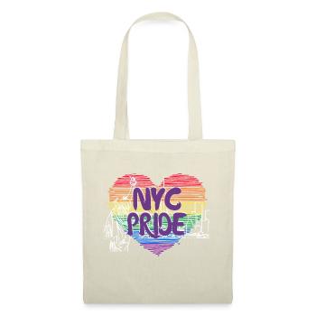 nyc pride - Sac en tissu - nature - Devant