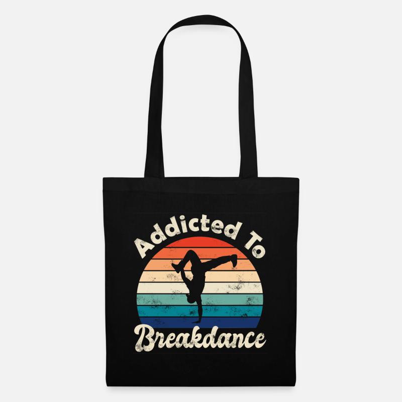 Breakdance - Borsa di stoffa - nero