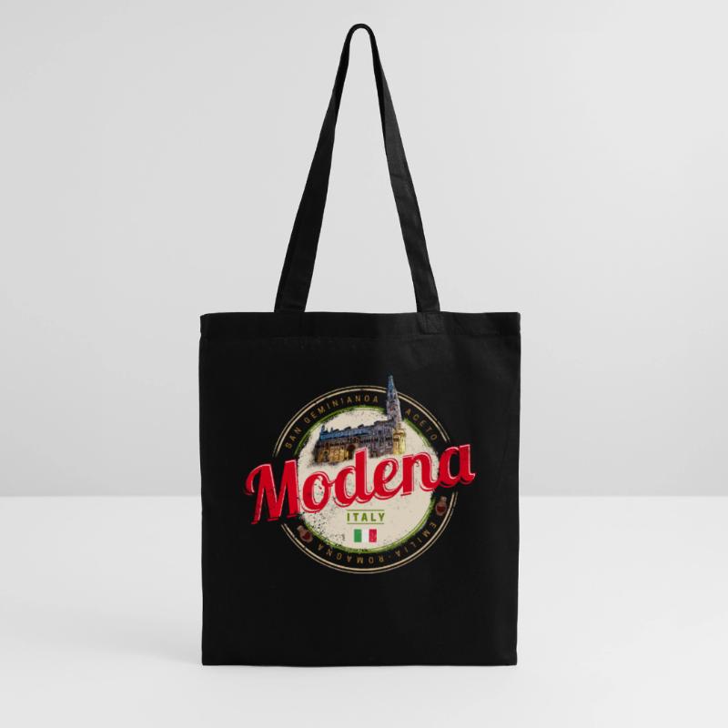 Modena Emilia-Romagna Balsamic Design Italy Tote Bag