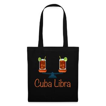 Cuba Libra - Stoffbeutel - Schwarz - Vorne