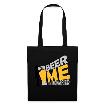 Beer Me Getting Married - Tote Bag - black - Front