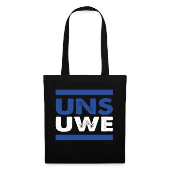 Uns Uwe Hamburg Erinnerung - Sac en tissu - noir - Devant