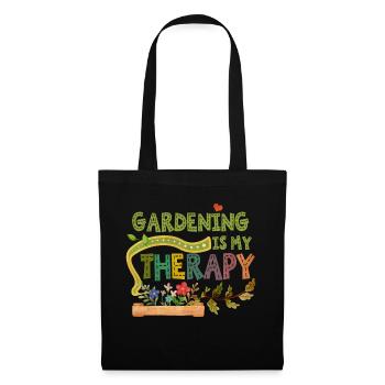 Jardiniers Jardiniers Jardinage Creuser une plante - Sac en tissu - noir - Devant