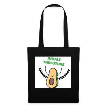 Inhale the future exhale the past - Tote Bag - black - Front