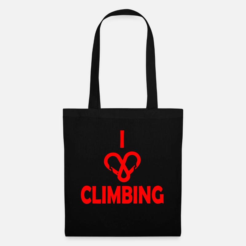 climbing - Stoffbeutel - Schwarz