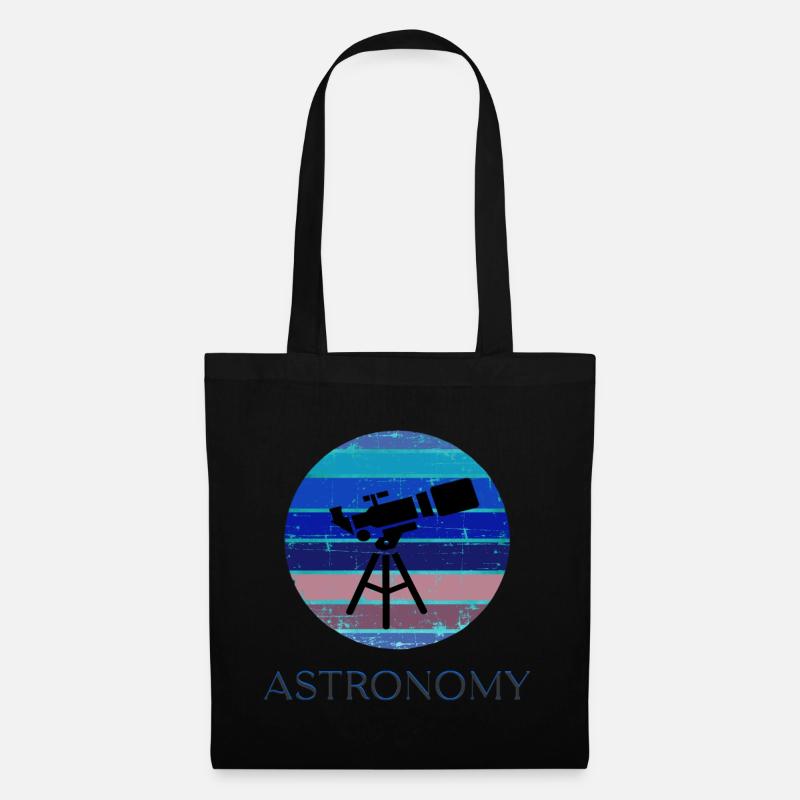 Astronomie - Stoffbeutel - Schwarz
