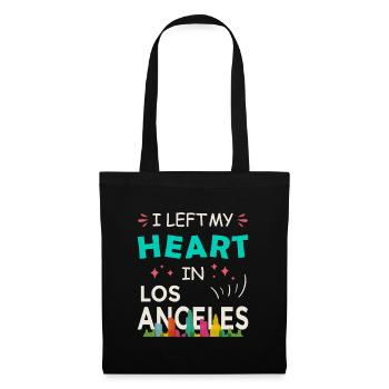 I left my heart in Los Angeles - Tote Bag - black - Front