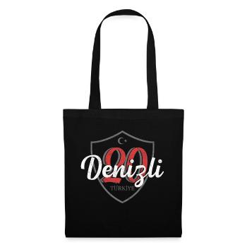 Denizli - Stoffbeutel - Schwarz - Vorne