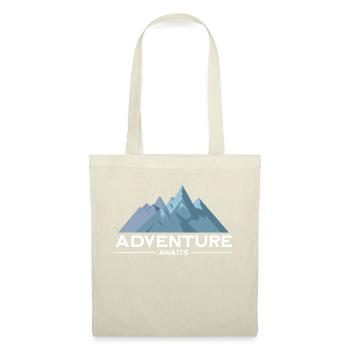 L’aventure vous attend - Sac en tissu - nature - Devant