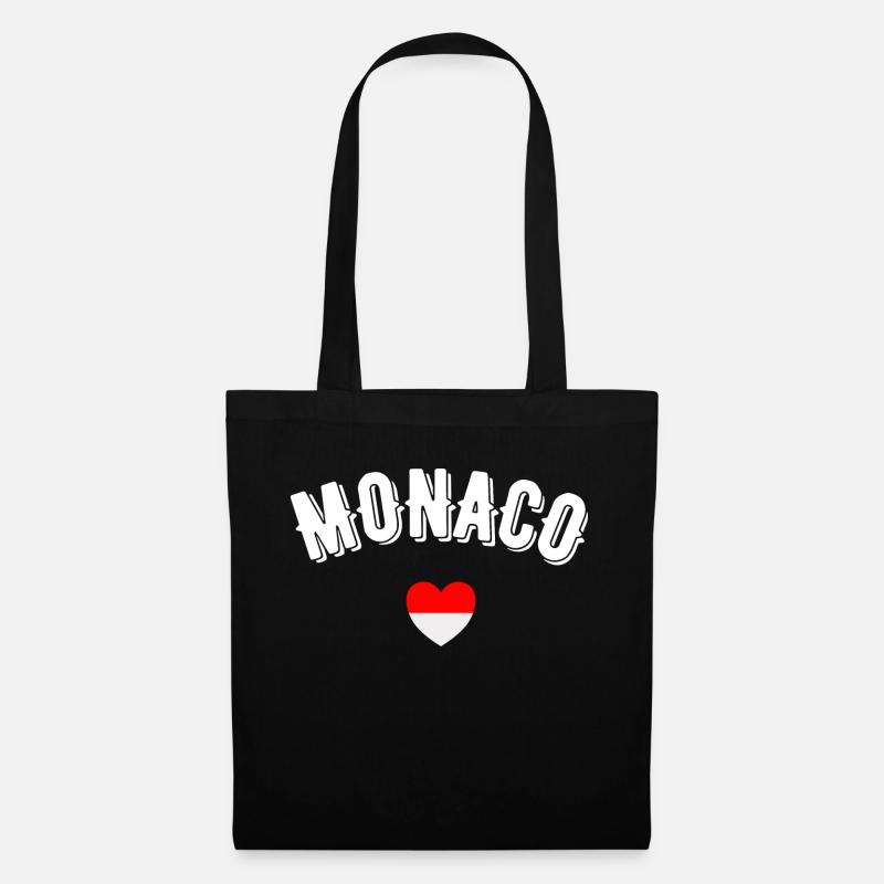 Monaco - Sac en tissu - noir