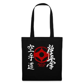 Karate Kyokushinkai Kanji Martial Art Japan - Tote Bag - black - Front
