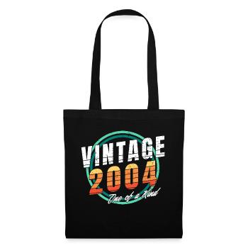 Chemise vintage 2004 pour homme femme 19 ans 19ème - Sac en tissu - noir - Devant