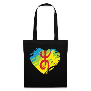 Z Imazighen (Amazigh flag) - Tote Bag - black - Front