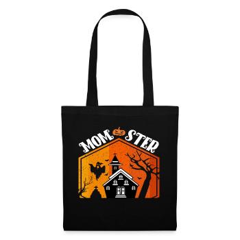 Momster Halloween - Tote Bag - black - Front