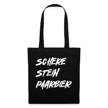Bière, Alcool, Fête, Boisson - Sac en tissu - noir - Devant