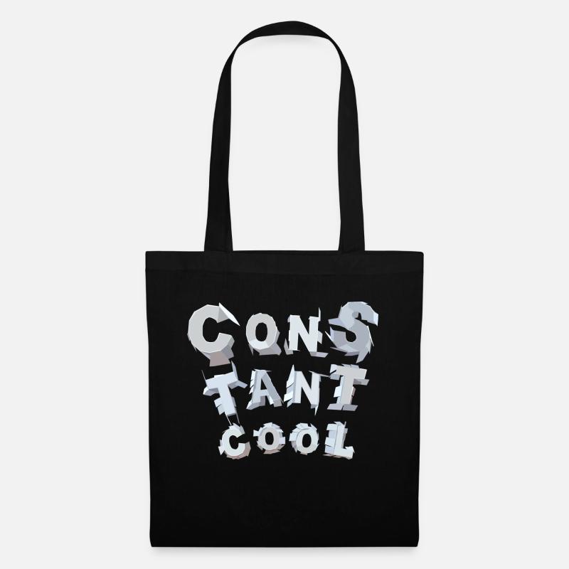 constant cool - Stoffbeutel - Schwarz