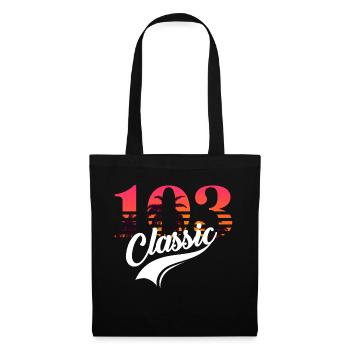 Jahrgang 103. Jubiläum - Stoffbeutel - Schwarz - Vorne