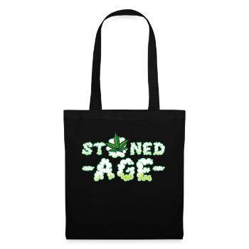 Funny Cannabis Marijuana - Tote Bag - black - Front