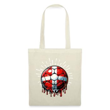 Danemark Fan Shirt - Sac en tissu - nature - Devant