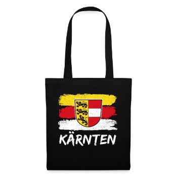 Carinthia Austria Flag Coat of Arms Lion - Tote Bag - black - Front