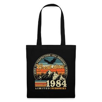 Great Since 1984 Vintage Birthday Gift - Tote Bag - black - Front