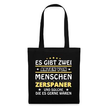 Chipper Gift - Two Types of... Design - Tote Bag - black - Front