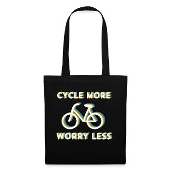 CYCLE MORE WORRY LESS FEMALE-BIKE - Damenrad - Stoffbeutel - Schwarz - Vorne