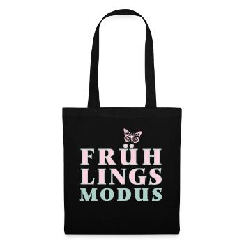 Spring Mode - Spring is here! - Tote Bag - black - Front