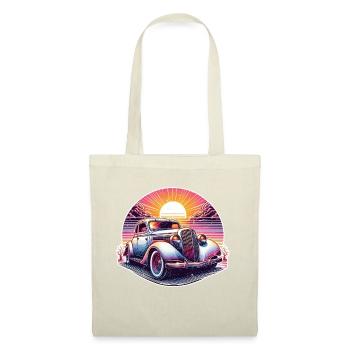 Oldtimer Sonnenuntergang - Stoffbeutel - Natur - Vorne