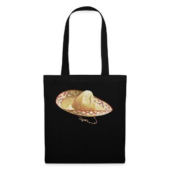 Sombrero // Illustration - Sac en tissu - noir - Devant