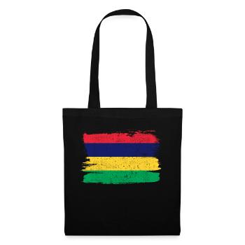 Mauritius Flag Flag Peace Vintage - Tote Bag - black - Front