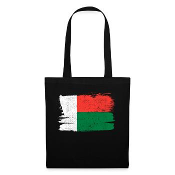 Madagascar Flag Flag Peace Vintage - Tote Bag - black - Front