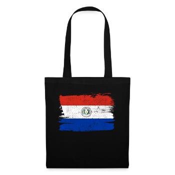 Paraguay Flag Flag Peace Vintage - Tote Bag - black - Front