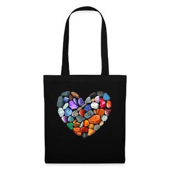 Geology Ores Minerals Gems and Crystals Geologist - Tote Bag - black - Front