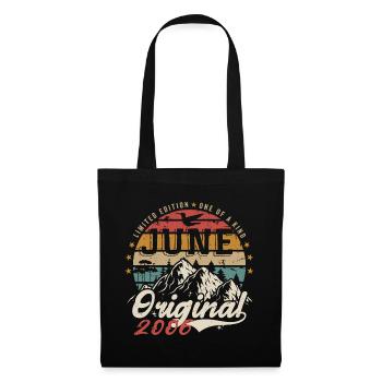 June 2006 Birthday June 2006 Gift June 2006 - Tote Bag - black - Front