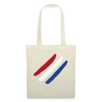 Drapeau des Pays-Bas - Rayures de style - Sac en tissu - nature - Devant