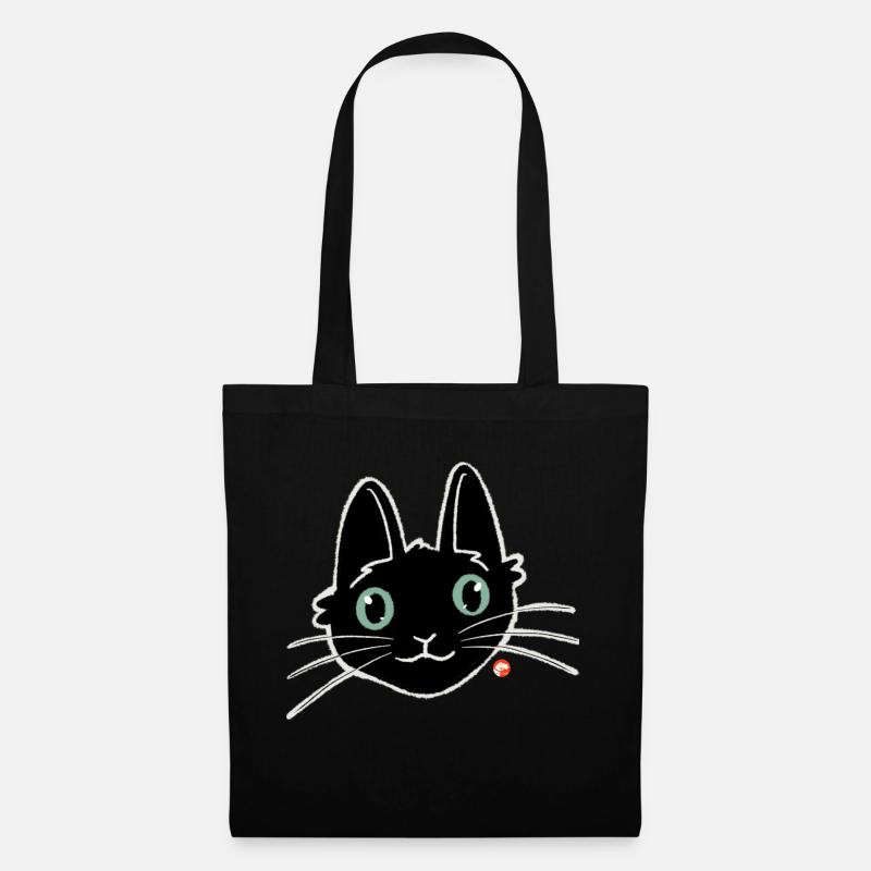Pickle the black kitten - Tote Bag - black