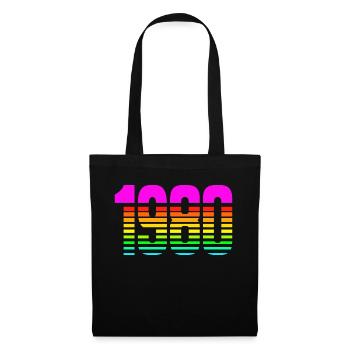1980 - Tote Bag - black - Front